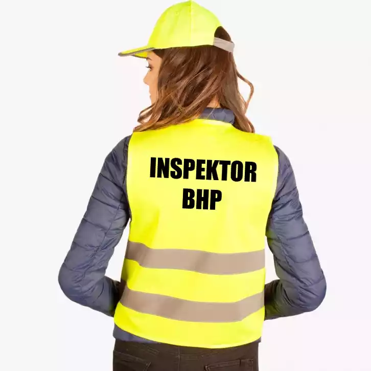 Kamizelka odblaskowa w pracy